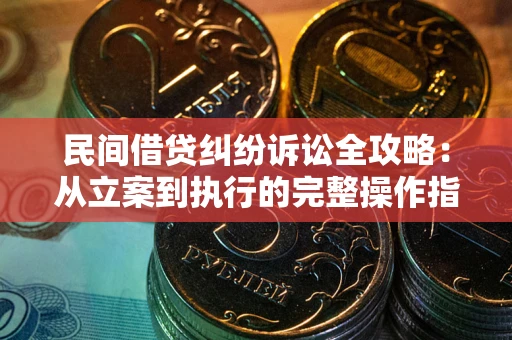 武汉民间借贷纠纷诉讼全攻略：从立案到执行的完整操作指南