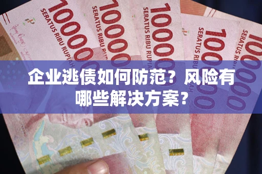 武汉企业逃债如何防范？风险有哪些解决方案？