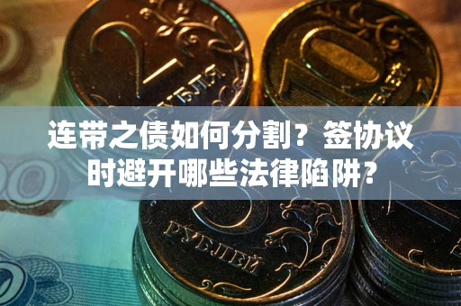 武汉连带之债如何分割？签协议时避开哪些法律陷阱？