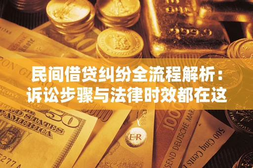 武汉民间借贷纠纷全流程解析：诉讼步骤与法律时效都在这儿了