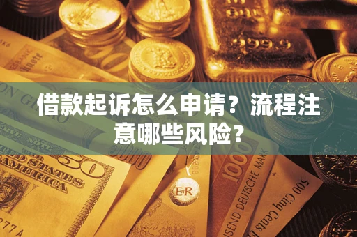 武汉借款起诉怎么申请？流程注意哪些风险？