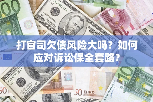 武汉打官司欠债风险大吗？如何应对诉讼保全套路？
