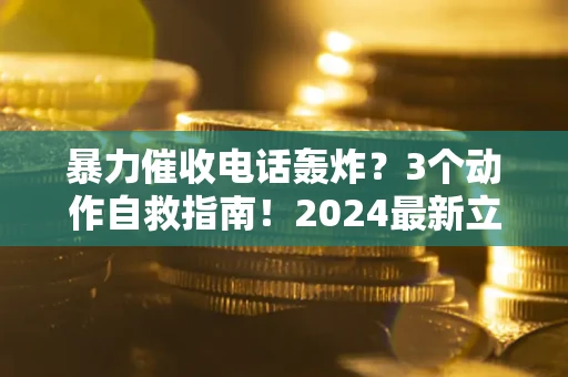 武汉暴力催收电话轰炸？3个动作自救指南！2024最新立案标准全解析
