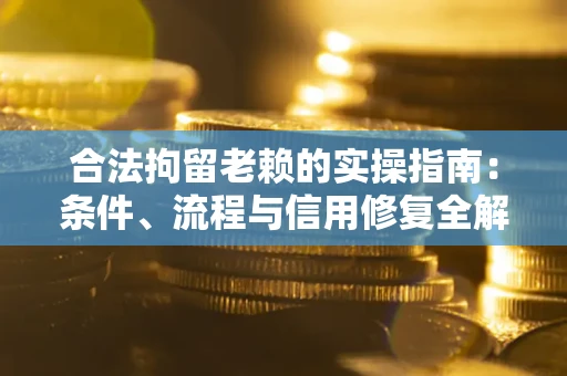 武汉合法拘留老赖的实操指南：条件、流程与信用修复全解析